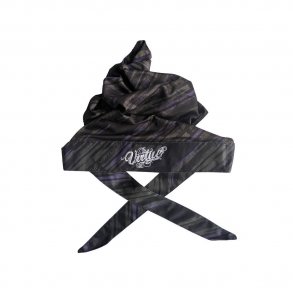 Virtue Padded Headwrap - Graphic Purple