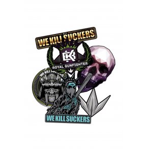 BK Assorted Sticker Pack