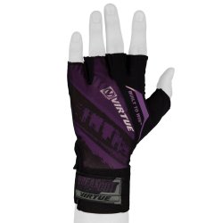 Breakout Gloves - Mesh Half Finger - Purple