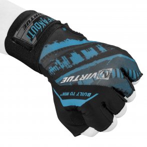 Breakout Gloves - Mesh Half Finger - Blue