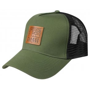 Horizon Suede Cap Olive/Black