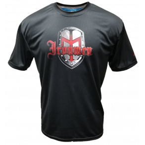 Dye-Fit Logo 3D Blk Ironmen