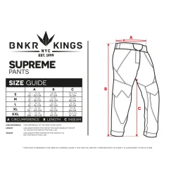 Bunkerkings V2 Supreme Pants - Black